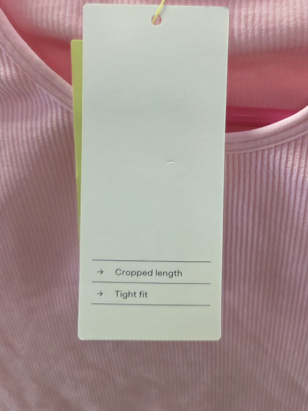Target Pink Ribbed Short-Sleeve Tee - Picture 5 of 6